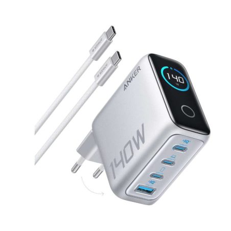 Anker Charger 4-Port with USB-C Cable, 140W | B2697G41
