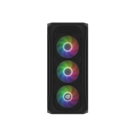 Fury PC Case | SHOBO SH4F RGB | Midi-Tower | Black