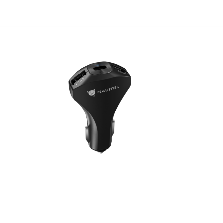 Navitel | Universal Car Splitter Charger | USP45 SLIM | USB-C power: Up to 27 W, 5V - 3.6A; 9V - 3A; 12V - 2.5A; USB-A power: Up to 18 W, 5V - 3A; 9V - 2A; 12V - 1.5A | 5 V | Car Charger