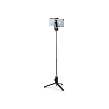 Fixed | Selfie stick With Tripod Snap Lite | No | Bluetooth | Black | 56 cm | Aluminum alloy | Fits: Phones from 50 to 90 mm width; Bluetooth trigger range: 10 m; Selfie stick load capacity: 1000 g; Removable Bluetooth remote trigger with replaceable battery | 155 g | No