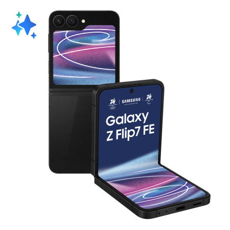 Samsung Galaxy Z Flip7 FE 17 cm (6.7") 5G 8 GB 128 GB 4000 mAh Black