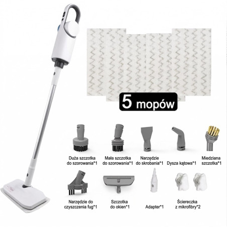 Extralink HOME ODKURZACZ PAROWY 1500W R-357