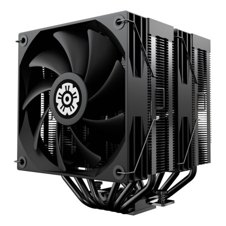 Enermax ETS-TD60D computer cooling system Processor Air cooler 12 cm Black