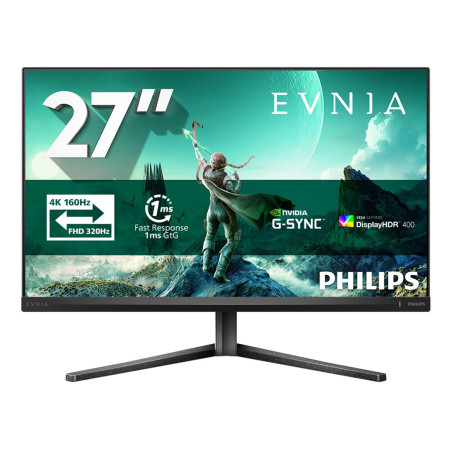 Philips Evnia 3000 27M2N3800A/00 computer monitor 68.6 cm (27") 3840 x 2160 pixels 4K Ultra HD LCD Black