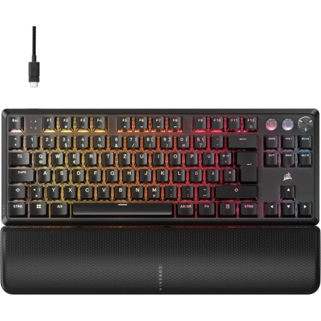 Keyboard Corsair K70 Pro TKL, TKL (80%), ISO (DE)