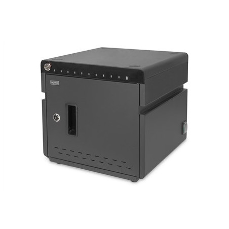 Digitus Mobile Desktop Charging Cabinet for 10 Notebooks/Tablets up to 13inch, UV-C, USB-C