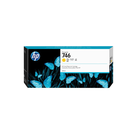 HP 746 300-ml Yellow DesignJet Ink Cartridge