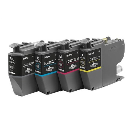 Brother LC-421XLVAL PagePack 4 pc(s) Original High (XL) Yield Black, Cyan, Magenta, Yellow