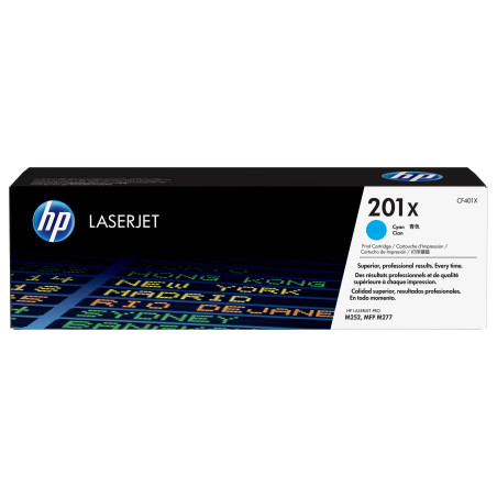 HP 201X - Hojtydende - cyan - original