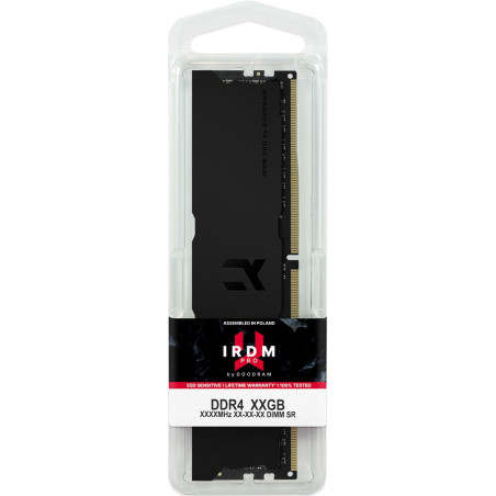 Goodram IRP-K3600D4V64L18/64GDC IRDM DEEP BLACK memory module 64 GB 2 x 32 GB DDR4