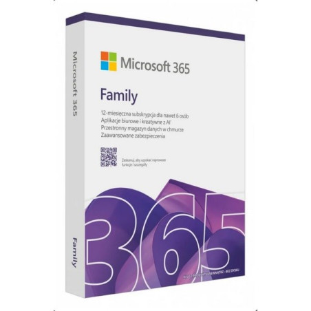 Microsoft 365 Family (6 users; 12 months) (EP2-32382)