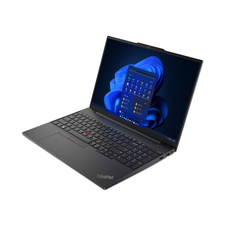 Lenovo ThinkPad E16 Gen 1 (Intel) Intel® Core™ i5 i5-1335U Laptop 40.6 cm (16") Touchscreen WUXGA 16 GB DDR4-SDRAM 512 GB SSD Wi-Fi 6 (802.11ax) Windows 11 Pro US English Black New Repack/Repacked