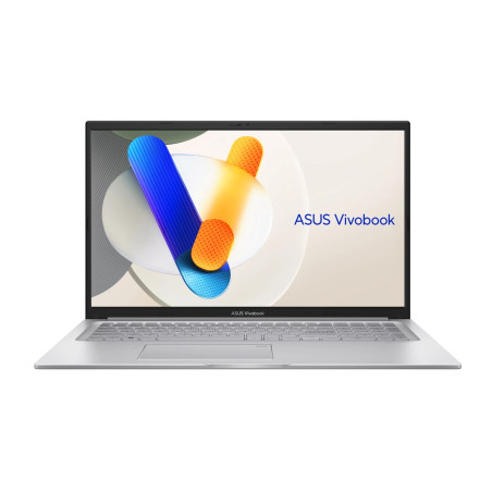 ASUS Vivobook 17 X1704VA-AU1067 Core i5-120U 17.3" FHD IPS-level display 60Hz 250 nits AG 16GB DDR5 512GB SSD Intel Graphics 720p webcam 50Wh No OS Cool Silver