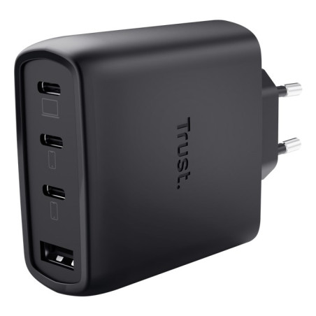 Trust Maxo 65W Universal Black AC Fast charging Indoor