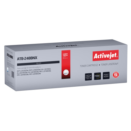 Activejet ATB-248BNX Toner (replaces Brother TN248XLBK; Supreme; 3000 pages; black)
