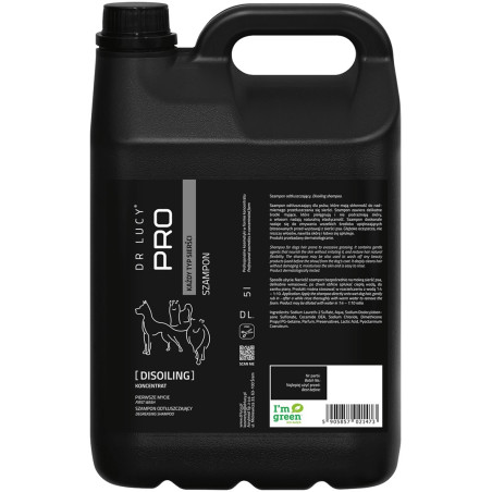 DR LUCY Pro Disoiling – dog shampoo – 5 l