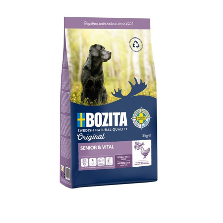 BOZITA Original Senior & Vital - dry dog food - 12kg