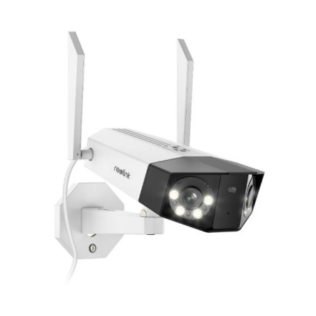Reolink Duo Series W730 - 4K Outdoor Wi-Fi Camera, Dual-Lens, 180° Panoramic View, Person/Vehicle/Animal Detection