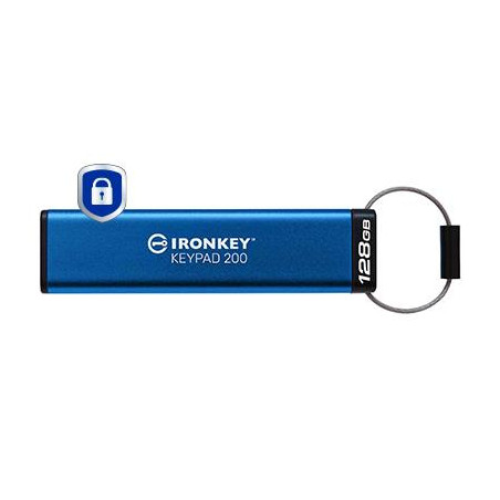 MEMORY DRIVE FLASH USB3.2/128GB IKKP200/128GB KINGSTON