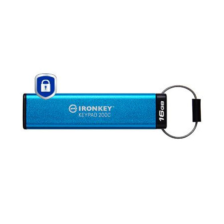 MEMORY DRIVE FLASH USB-C/16GB IKKP200C/16GB KINGSTON