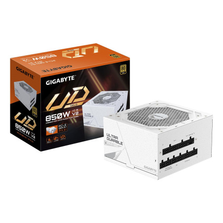 Gigabyte Power Supply, 80 PLUS Gold | UD850GM PG5 V2 ICE | 850 W