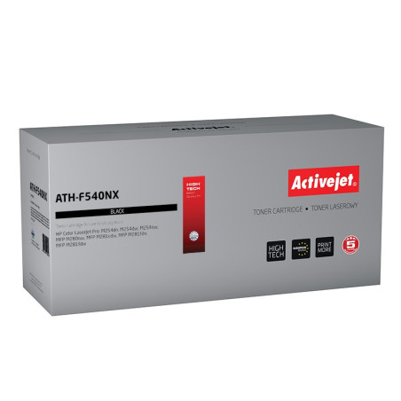 Activejet ATH-F540NX toner (replacement for HP 203X HP203X CF540X CRG 054H K CRG054HK; Supreme; 3200 pages; black)
