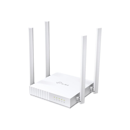 TP-LINK | Dual Band Router | Archer C24 | 802.11ac | 300+433 Mbit/s | 10/100 Mbit/s | Ethernet LAN (RJ-45) ports 4 | Mesh Support No | MU-MiMO Yes | No mobile broadband | Antenna type 4xFixed