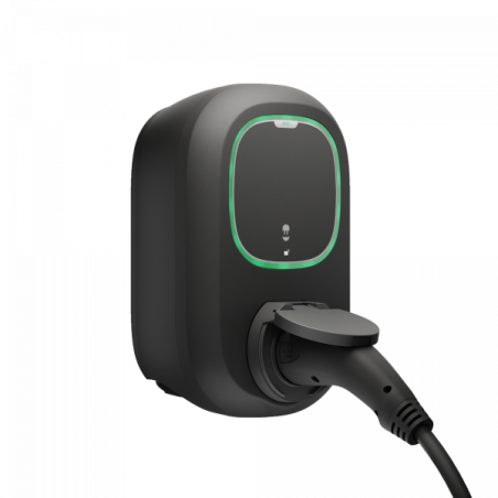 Wallbox Socket | Pulsar Pro | 22 kW | Wi-Fi, 4G, Ethernet, Bluetooth | Black