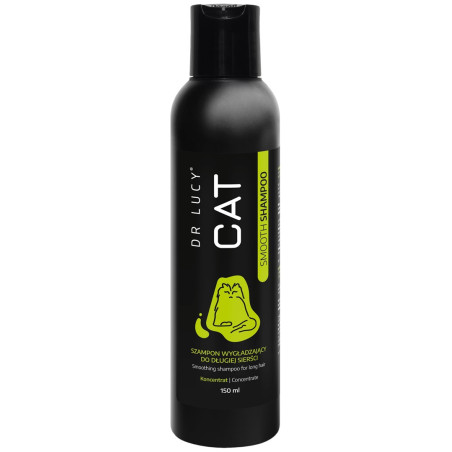 DR LUCY - CAT SMOOTH SHAMPOO 150 ML CONCENTRATED, SMOOTHING SHAMPOO FOR LONG-HAIRED CATS