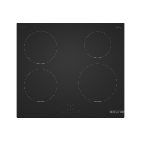 Bosch PIE61ABB5E | Hob | Induction | Number of burners/cooking zones 4 | Touch | Matt Black | Timer