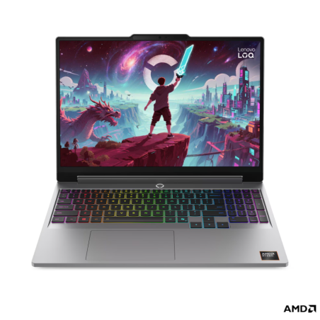 Lenovo LOQ 15AHP11 AMD | Luna Grey | 15.3 " | IPS | WUXGA | 1920 x 1200 pixels | Anti-glare | AMD Ryzen 7 | 250 | 16 GB | SODIMM DDR5 | Solid-state drive capacity 512 GB | NVIDIA GeForce RTX 5060 | GDDR7 | 8 GB | Windows 11 Home | 802.11ax | Bluetooth version 5.3 | Keyboard language English | Keyboard backlit | Warranty 24 month(s) | Battery warranty 12 month(s)