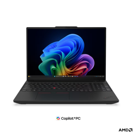 Lenovo ThinkPad T16 G5 AMD | Black | 16 " | IPS | 1920 x 1200 pixels | WUXGA | Anti-glare | AMD Ryzen AI 5 PRO | 440 | 16 GB | SODIMM DDR5 | Solid-state drive capacity 512 GB | AMD Radeon 840M Graphics | Windows 11 Pro | 802.11be | Bluetooth version 5.4 | Keyboard language Nordic | Keyboard backlit | Warranty 36 month(s) | Battery warranty 12 month(s)