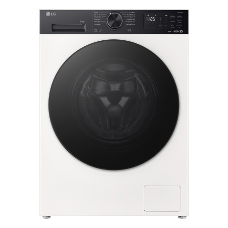 LG | Washing machine | F4X5011THB | Energy efficiency class A | Front loading | Washing capacity 11 kg | 1400 RPM | Depth 57 cm | Width 60 cm | Display | LED | Steam function | Direct drive | Wi-Fi | White