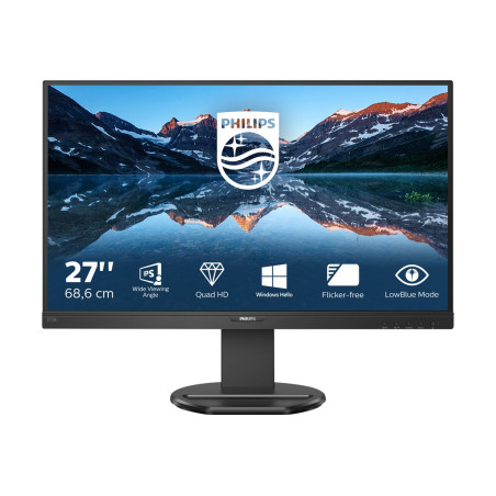 Philips | USB-C Monitor | 276B9/00 | 27 " | IPS | QHD | 16:9 | 75 Hz | 4 ms | 2560 x 1440 pixels | 350 cd/m² | HDMI ports quantity 1 | Black