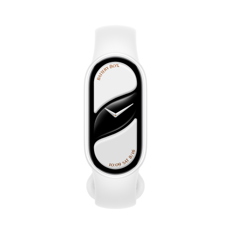 Xiaomi Smart Band 10 Ceramic Edition | AMOLED | Waterproof | Bluetooth | Pearl White