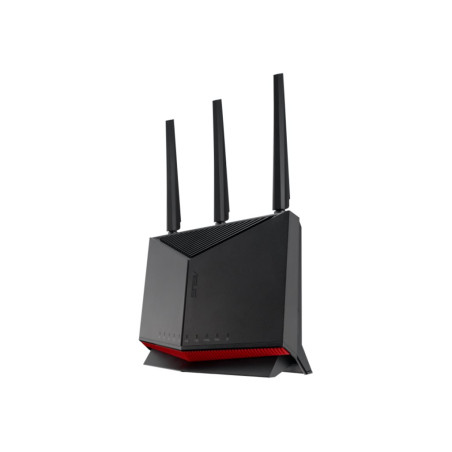 Asus | Wireless Wifi 7 Dual Band Gigabit Router | RT-BE86U | 802.11be | 6800 Mbit/s | Ethernet LAN (RJ-45) ports 5 | Mesh Support Yes | MU-MiMO No | 4G/5G | Antenna type External/Internal | 2