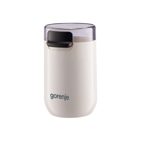 Gorenje | Coffee Grinder | SMK150SW | 150 W | Coffee beans capacity 45 g | Lid safety switch | White
