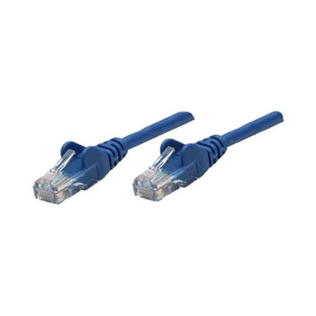 Goobay | CAT 5e patch cable, U/UTP | 68345 | Blue RJ45 male (8P8C) | RJ45 male (8P8C)
