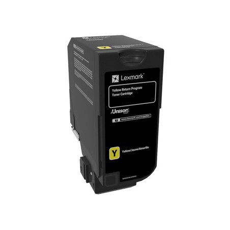 Lexmark 74C20Y0 toner cartridge 1 pc(s) Original Yellow
