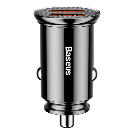Baseus AB30BK mobile device charger Black Auto
