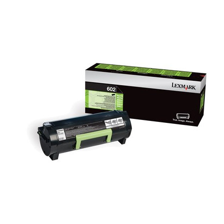 Lexmark 602 toner cartridge 1 pc(s) Original Black