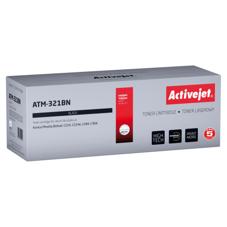Activejet ATM-321BN Toner (replacement for Konica Minolta TN321K; Supreme; 27.000 pages; black)