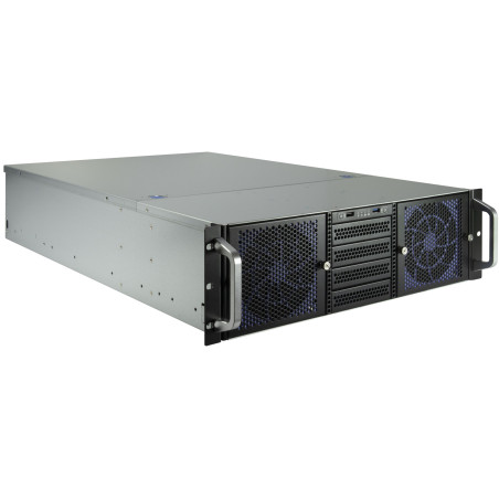 Inter-Tech 3U-30765 Rack Black