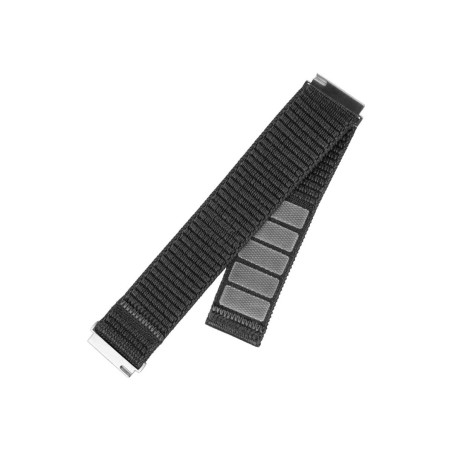 Fixed | Sporty Strap with Quick Release 20mm for Smartwatch | 160-210 mm | Dark gray | Nylon