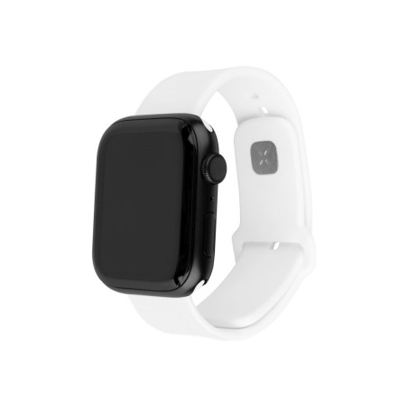 Fixed | Sporty Strap Set for Apple Watch Ultra 49mm | 180-250 mm | White | Silicone
