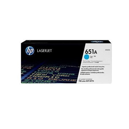 HP 651A Cyan Original LaserJet Toner Cartridge