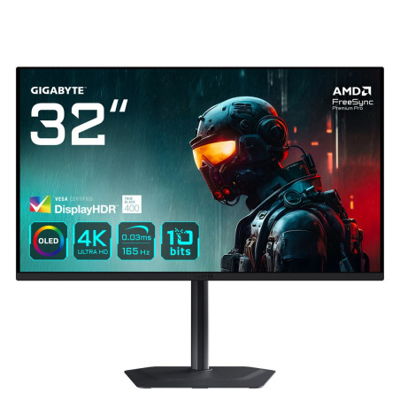 GIGABYTE MO32U 31.5" OLED 4K UHD Gaming Monitor