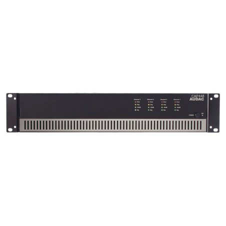 Audac CAP448 4-Channel Power Amplifier 4 x 480W 10