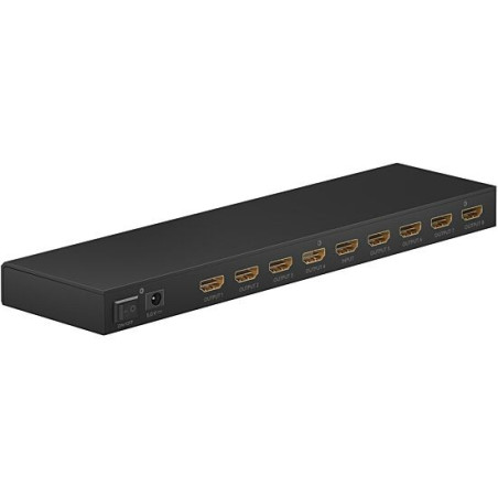 Goobay | HDMI Splitter 1 to 8 (4K at 60 Hz) | 58484