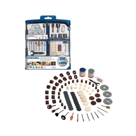 Dremel 150 pieces Multipurpose Accessory Set (724)